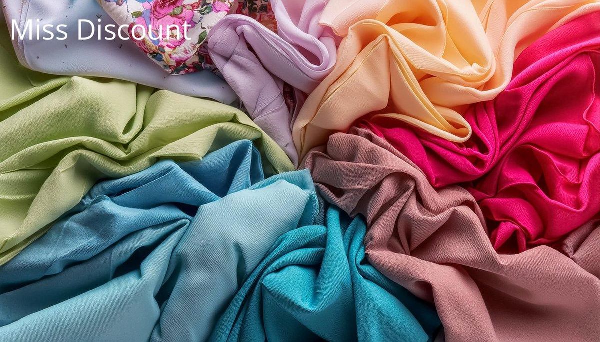 Couleurs en harmonie: trouvez le tissu parfait pour chaque top, de la mousseline au velours.