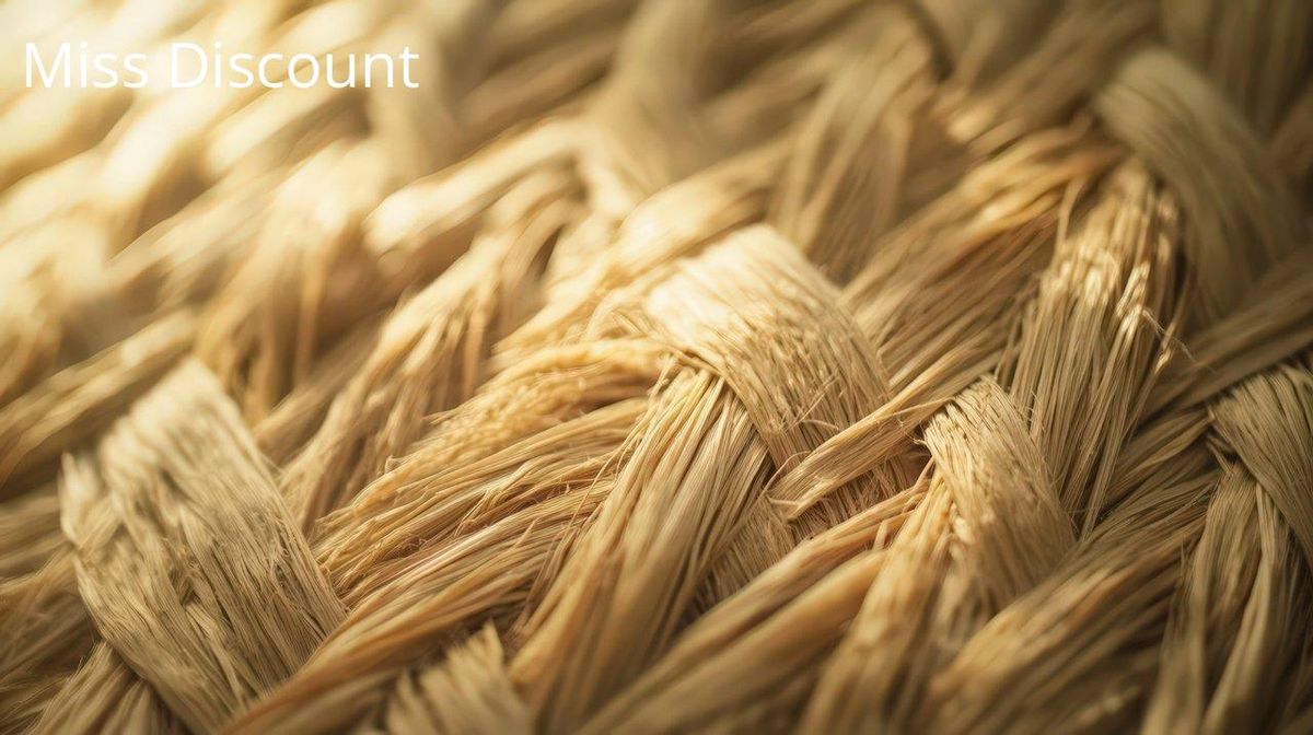 Fibres naturelles tressées : l'avenir éco-responsable des vestes innovantes.