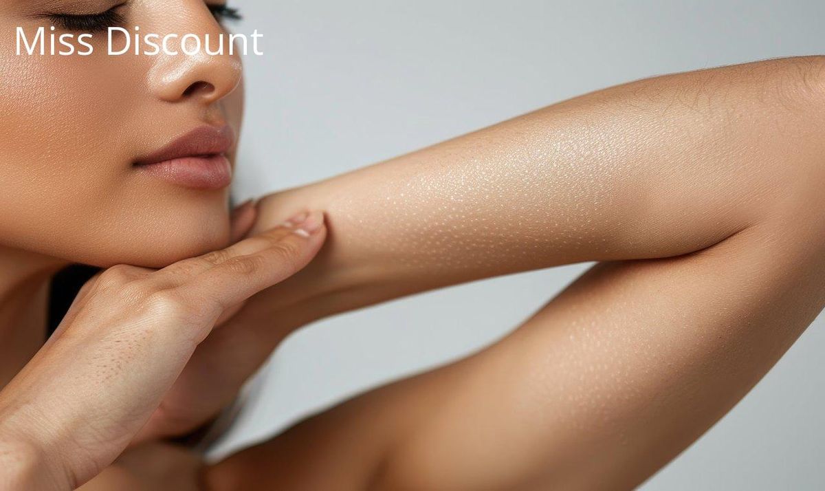 La peau radieuse, sublimée par l'exfoliation hebdomadaire, se prépare au maquillage.