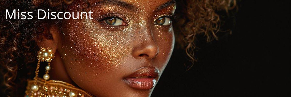 Regard doré et paillettes : illuminez vos fêtes avec ce maquillage éclatant.