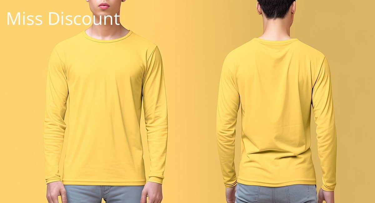 Top jaune manches longues : parfait pour illuminer les journées fraîches de l'automne.