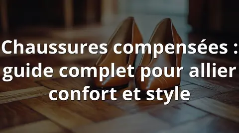 Chaussures compensées : guide complet pour allier confort et style