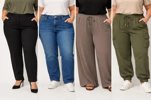 Guide technique pour choisir un pantalon grande taille sculptant, confortable et maintenu