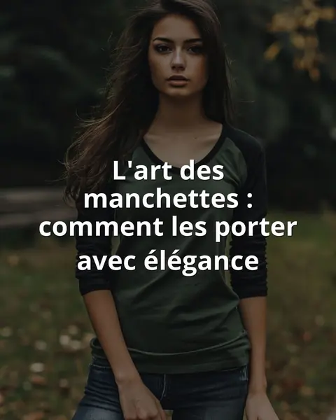 L'art des manchettes : comment les porter avec élégance