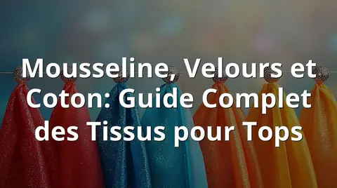 Mousseline, Velours et Coton: Guide Complet des Tissus pour Tops