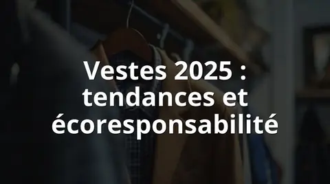 Vestes 2025 : tendances et écoresponsabilité