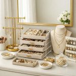 Organiser ses bijoux fantaisie : solutions économiques pour 30 pièces
